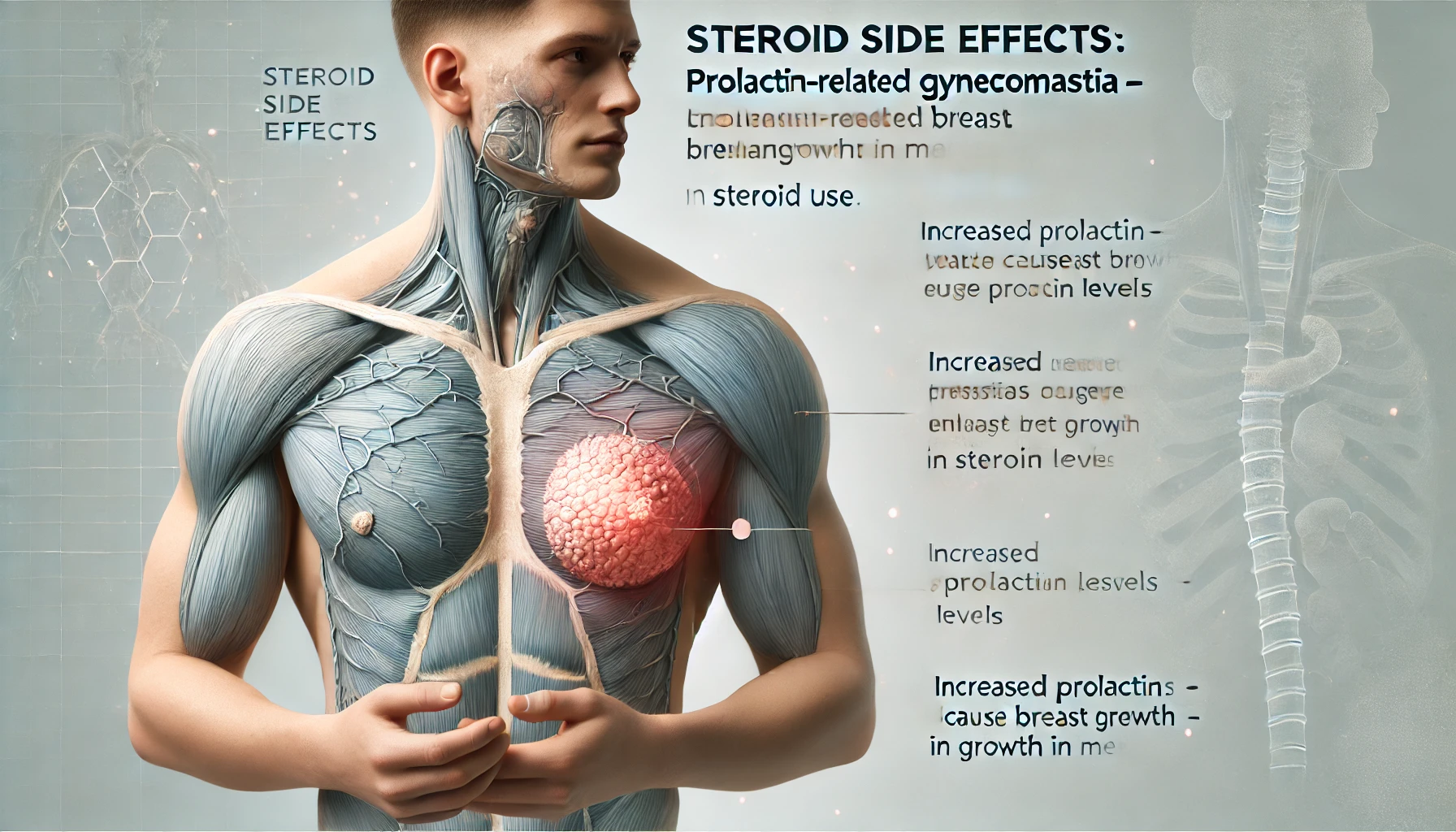 Steroid Side Effects 18 -Prolactin-Related Gynecomastia