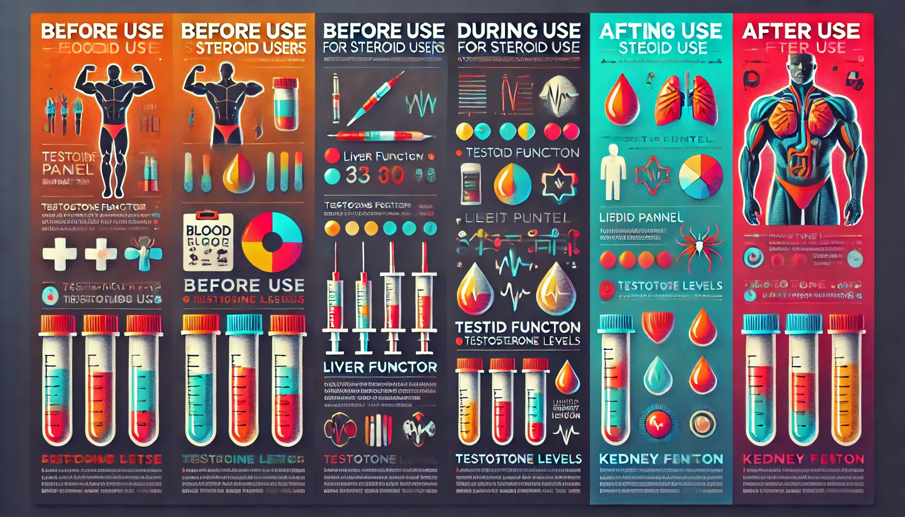 Blood Work for Steroid Users (การตรวจเลือด)