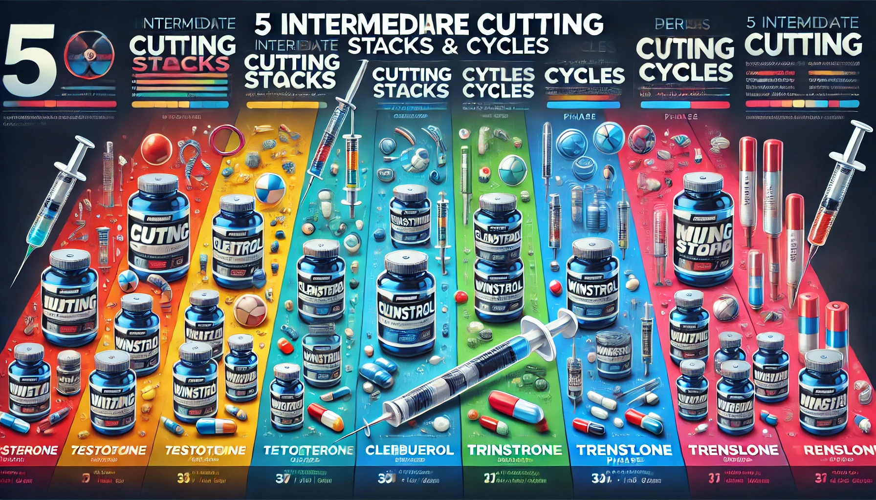 (Intermediate) Cutting Stacks and Cycles