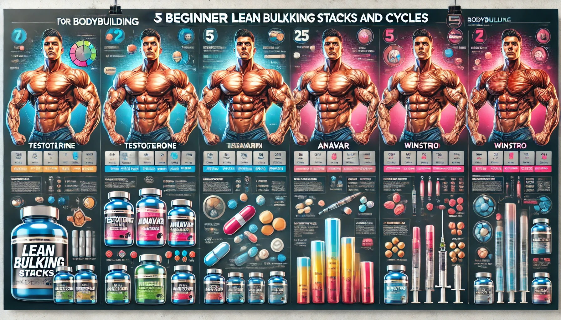 (Beginner) Lean Bulking Stacks and Cycles